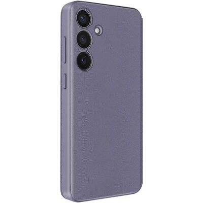 Avizar Lavendelfarbenes Lederhülle für Galaxy S25 S24 - Kartenfach Avizar Lavendelfarbenes Lederhülle für Galaxy S25 S24 - Kartenfach