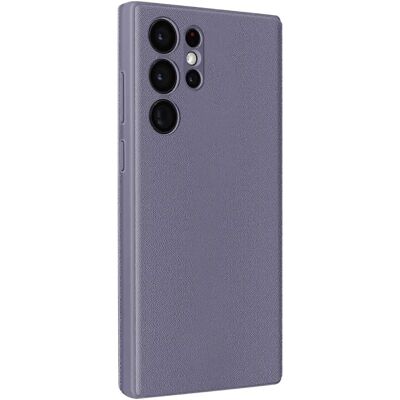 Avizar Lederhülle für Galaxy S22 Ultra - Lavendel Helllila Avizar Lederhülle für Galaxy S22 Ultra - Lavendel Helllila