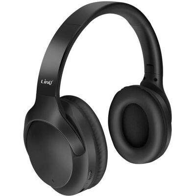 Casque Bluetooth pliable LinQ avec réduction du bruit - Publicité Casque Bluetooth pliable LinQ avec réduction du bruit - Publicité