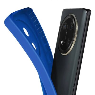 Avizar Honor Magic 7 Lite Silikon Blau - Handyhülle Avizar Honor Magic 7 Lite Silikon Blau - Handyhülle