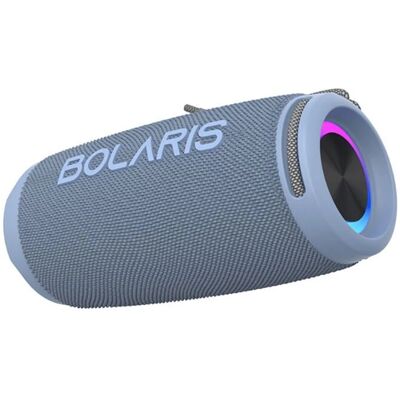 Haut-parleur Bluetooth sans fil Bolaris Roma - 30W, IPX6, Bleu - Publicité Haut-parleur Bluetooth sans fil Bolaris Roma - 30W, IPX6, Bleu - Publicité