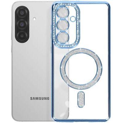 Avizar blå diamantcover til Samsung Galaxy A56 - Luksus og beskyttelse Avizar blå diamantcover til Samsung Galaxy A56 - Luksus og beskyttelse