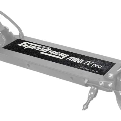 Minimotors Speedway Mini 4, 4 Pro Tapis de deck antidérapant noir - Publicité Minimotors Speedway Mini 4, 4 Pro Tapis de deck antidérapant noir - Publicité