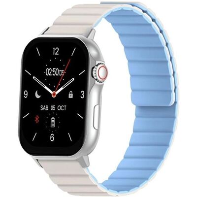 PROOVE Montre Connectée Argentée - Fréquence cardiaque, IP68 - Publicité PROOVE Montre Connectée Argentée - Fréquence cardiaque, IP68 - Publicité