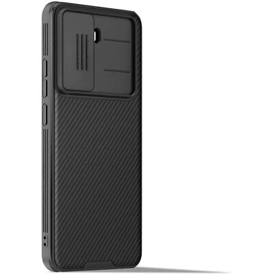 Nillkin Xiaomi Poco X7 Pro Shockproof Case - Camera Cover & Black Nillkin Xiaomi Poco X7 Pro Shockproof Case - Camera Cover & Black