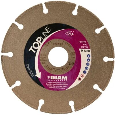Diam Industries - Disco diamante Ø125mm - Acero y inox - SPI125/22 Diam Industries - Disco diamante Ø125mm - Acero y inox - SPI125/22