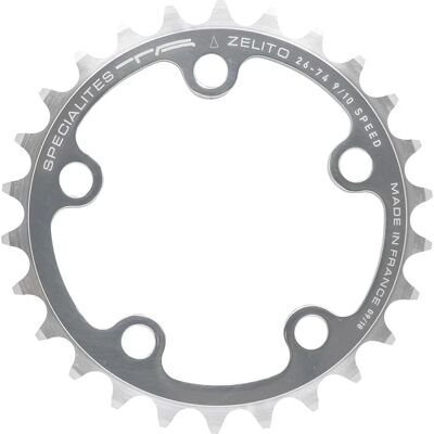 Pignone interno triplo Zelito TA - Argento - 24-30T Pignone interno triplo Zelito TA - Argento - 24-30T