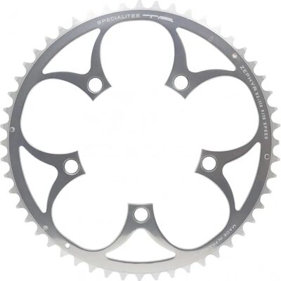 Plateau vélo de route Zephyr TA 110 PCD - Argent - Taille unique - Publicité Plateau vélo de route Zephyr TA 110 PCD - Argent - Taille unique - Publicité