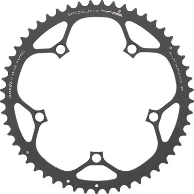 Plateau extérieur TA Horus 11 Campagnolo - Graphite - Publicité Plateau extérieur TA Horus 11 Campagnolo - Graphite - Publicité