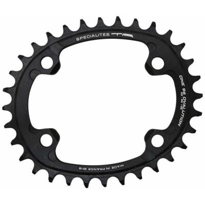 Spécialités TA - Plateaux SLX7000, XT8000, XTR9000 - VTT, Oval, Noir - Publicité Spécialités TA - Plateaux SLX7000, XT8000, XTR9000 - VTT, Oval, Noir - Publicité