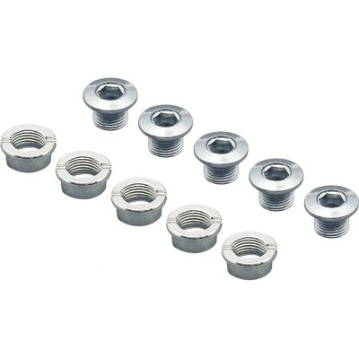 T.A. Mono Vis de plateau - Pack de 5 - Argent - Publicité T.A. Mono Vis de plateau - Pack de 5 - Argent - Publicité