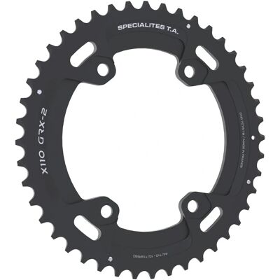 Specialites Ta X110 Grx-2 Plateau - Plateau pour Shimano GRX 10/11 vitesses - Publicité Specialites Ta X110 Grx-2 Plateau - Plateau pour Shimano GRX 10/11 vitesses - Publicité