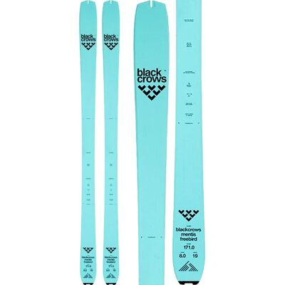 Black Crows Mentis Freebird - 157cm - Leggero, Camber, Blu - Sci Black Crows Mentis Freebird - 157cm - Leggero, Camber, Blu - Sci