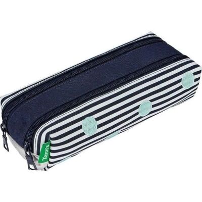 Tann's Gaelle Trousse Double - Multicolore - Filles - Publicité Tann's Gaelle Trousse Double - Multicolore - Filles - Publicité
