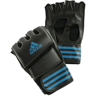 Guanti da Allenamento MMA Adidas - Nero/Azzurro - L - Guanti Guanti da Allenamento MMA Adidas - Nero/Azzurro - L - Guanti