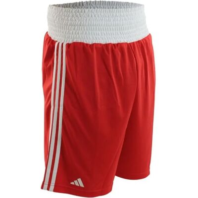 Shorts de boxe Adidas Punch Line Rouge/Blanc - Short de boxe Shorts de boxe Adidas Punch Line Rouge/Blanc - Short de boxe