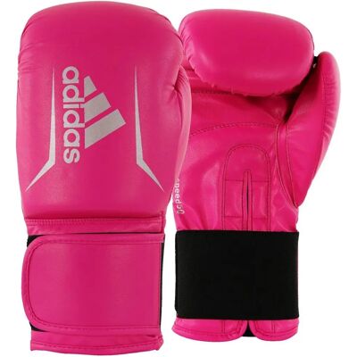 Gants de boxe roses Adidas Speed 50 - Équipement de boxe - Publicité Gants de boxe roses Adidas Speed 50 - Équipement de boxe - Publicité