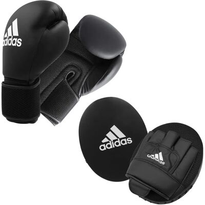 Adidas Volwassene Bokszak Set - Handschoenen & Mitts 10 oz Adidas Volwassene Bokszak Set - Handschoenen & Mitts 10 oz