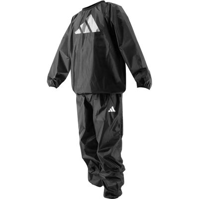 Adidas Performance Saunakostüm - Größe L - Schwarz Adidas Performance Saunakostüm - Größe L - Schwarz