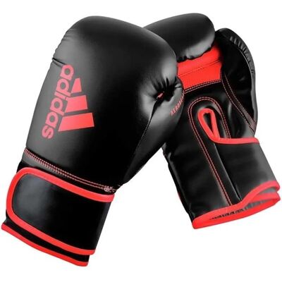 Guantoni da boxe adidas Hybrid 80 - Imbottitura multilayer, Controllo umidità, Per principianti Guantoni da boxe adidas Hybrid 80 - Imbottitura multilayer, Controllo umidità, Per principianti