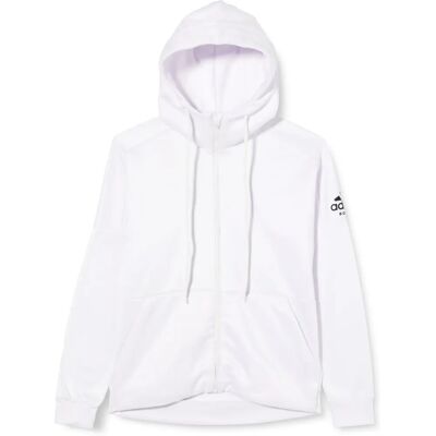 ADIDAS PERFORMANCE Tracksuit Jacket - Unisex, White, L ADIDAS PERFORMANCE Tracksuit Jacket - Unisex, White, L