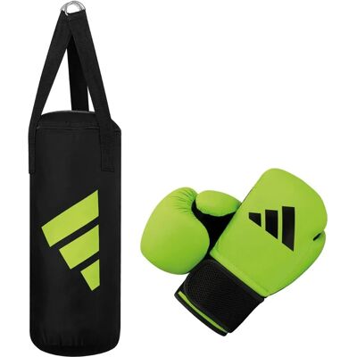 ADIDAS PERFORMANCE Jugend Boxset - schwarz, grün, 20x20x53cm - Boxsack ADIDAS PERFORMANCE Jugend Boxset - schwarz, grün, 20x20x53cm - Boxsack