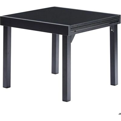 Table de Jardin Modulaire Wilsa - Extensible, Aluminium & Verre - Publicité Table de Jardin Modulaire Wilsa - Extensible, Aluminium & Verre - Publicité