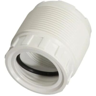 Adaptateur 1,5"/2" - C.C.E.I - Connecteur pour projecteur piscine - Publicité Adaptateur 1,5"/2" - C.C.E.I - Connecteur pour projecteur piscine - Publicité