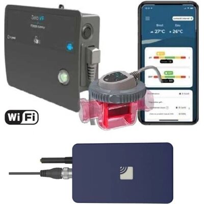 CCEI ZELIA VP S Électrolyseur piscine - Automatique, Wi-Fi, Bluetooth - Publicité CCEI ZELIA VP S Électrolyseur piscine - Automatique, Wi-Fi, Bluetooth - Publicité