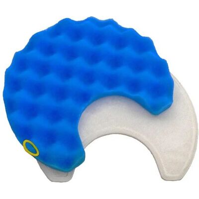 Filtre d'aspirateur Samsung - Forme de demi-lune, Sans capuchon en plastique - Modèle DJ97-00847A Filtre d'aspirateur Samsung - Forme de demi-lune, Sans capuchon en plastique - Modèle DJ97-00847A