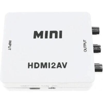 Divers Marques - G817301 - Entrée HDMI - Sortie RCA - Alimentation USB - Adaptateur vidéo - Publicité Divers Marques - G817301 - Entrée HDMI - Sortie RCA - Alimentation USB - Adaptateur vidéo - Publicité
