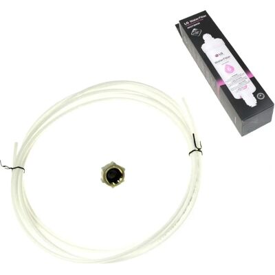 Kit filtro de agua LG - Modelo 3219JA3001P/E con tubo y conector Kit filtro de agua LG - Modelo 3219JA3001P/E con tubo y conector
