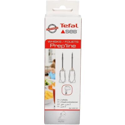 Ensemble de 2 fouets Seb XJ901301 - Accessoire Cuisine - Publicité Ensemble de 2 fouets Seb XJ901301 - Accessoire Cuisine - Publicité