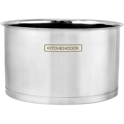 Cocotte en Acier Inoxydable 16 cm - Compatible Induction - Publicité Cocotte en Acier Inoxydable 16 cm - Compatible Induction - Publicité