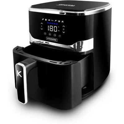 Kitchencook AIRMED55 - Noir - Friteuse à air chaud - Publicité Kitchencook AIRMED55 - Noir - Friteuse à air chaud - Publicité