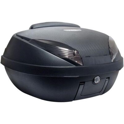 S-Line KS52N2 Coffre supérieur - 52L, noir, avec platine et dossier - Publicité S-Line KS52N2 Coffre supérieur - 52L, noir, avec platine et dossier - Publicité