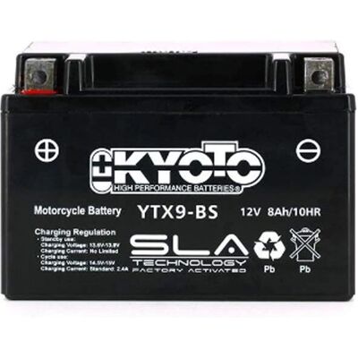 Batterie Kyoto GTX9-BS Haute Performance Sans Entretien Batterie Kyoto GTX9-BS Haute Performance Sans Entretien