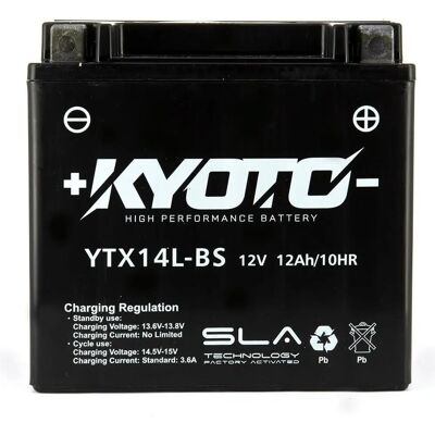 Batterie Kyoto GTZ14S-BS - Haute performance AGM SLA Batterie Kyoto GTZ14S-BS - Haute performance AGM SLA