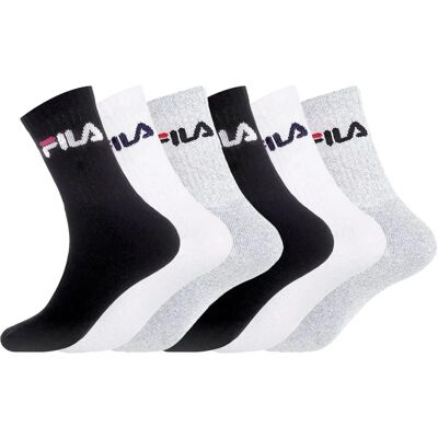 Fila Pack of 6 Matching Tennis Socks - Comfortable & Stylish Fila Pack of 6 Matching Tennis Socks - Comfortable & Stylish