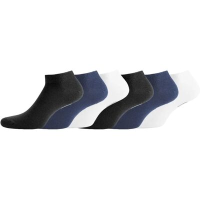 Serge Blanco PK6 Chaussettes - Multicolore Serge Blanco PK6 Chaussettes - Multicolore
