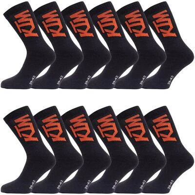 KTM Modèle CHSX12 Chaussettes Homme - Noir/Orange - Sport & Loisir - Publicité KTM Modèle CHSX12 Chaussettes Homme - Noir/Orange - Sport & Loisir - Publicité