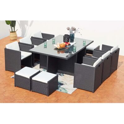 Concept-Usine - Miami 10 - Black/White - Conjunto jardín Concept-Usine - Miami 10 - Black/White - Conjunto jardín