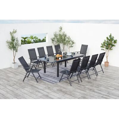 Côté Lounge - Ensemble de Mobilier d'Extérieur - Gris - Publicité Côté Lounge - Ensemble de Mobilier d'Extérieur - Gris - Publicité