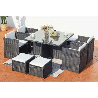 CONCEPT-USINE - MIAMI 8 - Outdoor Furniture Set CONCEPT-USINE - MIAMI 8 - Outdoor Furniture Set