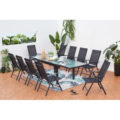 Concept-Usine Brescia Conjunto de Muebles de Exterior - Gris Concept-Usine Brescia Conjunto de Muebles de Exterior - Gris