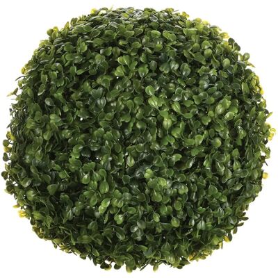 Boule artificielle de buxus - Diam. 30cm - Boule de haie artificielle - Publicité Boule artificielle de buxus - Diam. 30cm - Boule de haie artificielle - Publicité