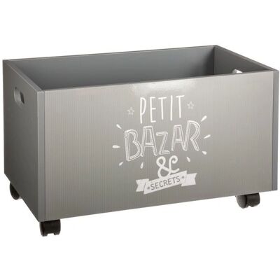 Atmosphera Pour Enfants - Boîte de Rangement avec Roues - Grand espace pour jouets - Publicité Atmosphera Pour Enfants - Boîte de Rangement avec Roues - Grand espace pour jouets - Publicité