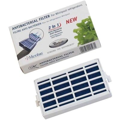 Filtre Antibactérien Microban Whirlpool - Réfrigérateur & Congélateur Filtre Antibactérien Microban Whirlpool - Réfrigérateur & Congélateur