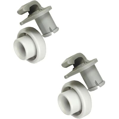 Bosch Ensemble de 2 roulettes pour panier supérieur - Lave-vaisselle Bosch Ensemble de 2 roulettes pour panier supérieur - Lave-vaisselle