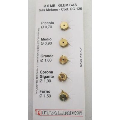 Faure - 5024170900 CCG400 0002518 - Injecteurs gaz - Kit - Publicité Faure - 5024170900 CCG400 0002518 - Injecteurs gaz - Kit - Publicité